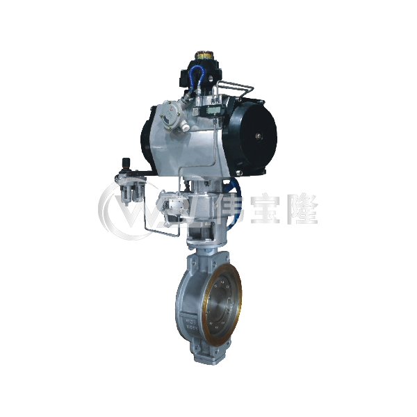 氣動(dòng)對夾三偏心蝶閥